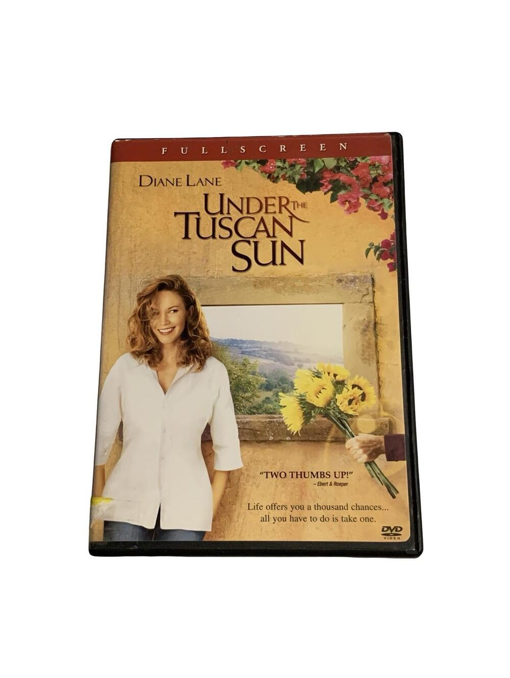 Under the Tuscan Sun DVD Full Screen Diane Lane Romantic Comedy Special